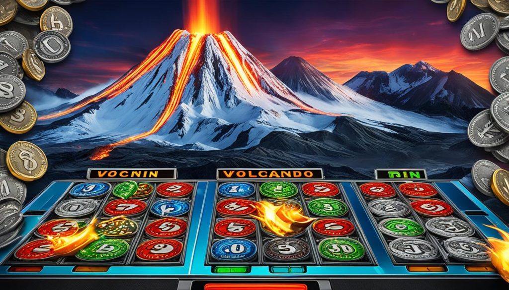 Coin Volcano - Comparison with 9 Coins Slot Image